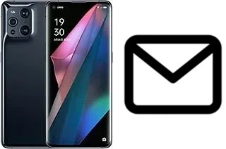 Set up mail in Oppo Find X3 Pro