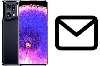 Set up mail in Oppo Find X5 Pro