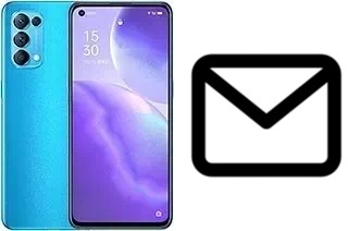 Set up mail in Oppo Find X3 Lite