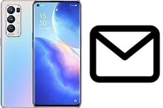 Set up mail in Oppo Find X3 Neo