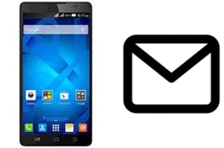 Set up mail in Panasonic P81