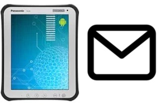 Set up mail in Panasonic Toughpad FZ-A1