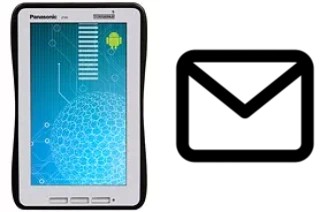 Set up mail in Panasonic Toughpad JT-B1