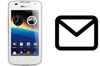 Set up mail in Philips W6350