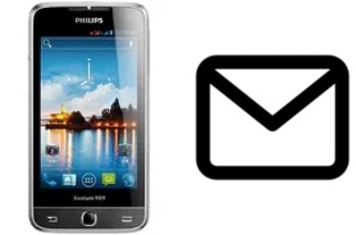 Set up mail in Philips W736