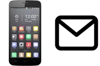 Set up mail in QMobile Linq X100