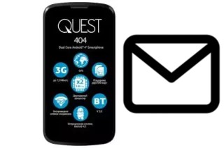 Set up mail in Qumo Quest 404