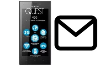 Set up mail in Qumo Quest 456