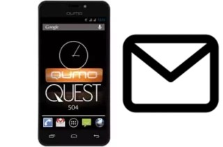 Set up mail in Qumo Quest 504