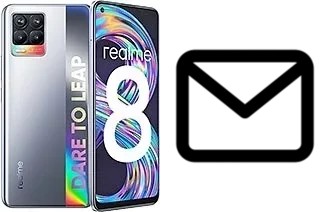 Set up mail in Realme 8