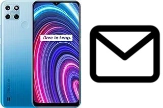 Set up mail in Realme C25Y