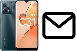 Set up mail in Realme C31