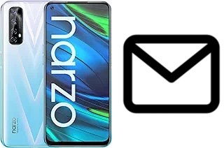 Set up mail in Realme Narzo 20 Pro