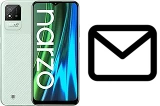 Set up mail in Realme Narzo 50i