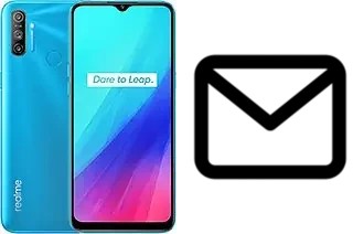 Set up mail in Realme C3 (3 cameras)