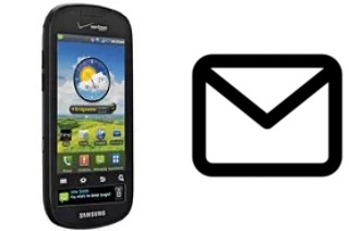 Set up mail in Samsung Continuum I400