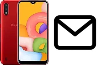 Set up mail in Samsung Galaxy A01