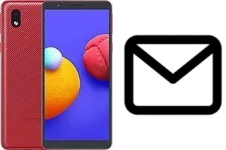 Set up mail in Samsung Galaxy M01 Core