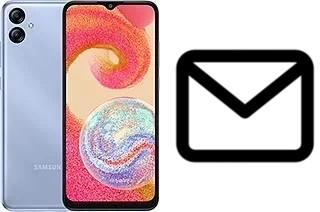 Set up mail in Samsung Galaxy A04e