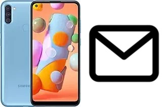 Set up mail in Samsung Galaxy A11