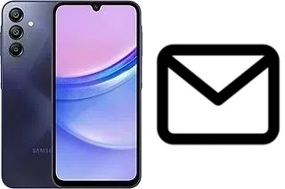 Set up mail in Samsung Galaxy A15