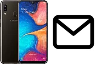 Set up mail in Samsung Galaxy A20