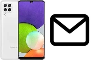 Set up mail in Samsung Galaxy A22