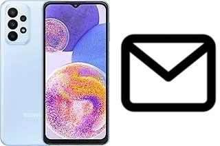 Set up mail in Samsung Galaxy A23