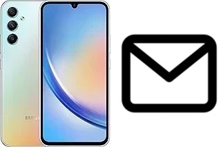 Set up mail in Samsung Galaxy A34