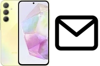 Set up mail in Samsung Galaxy A35