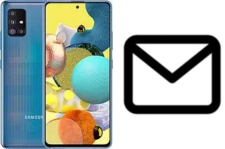 Set up mail in Samsung Galaxy A51 5G UW