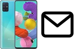 Set up mail in Samsung Galaxy A71