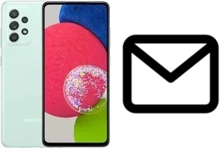 Set up mail in Samsung Galaxy A52s 5G