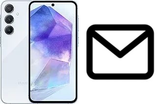 Set up mail in Samsung Galaxy A55