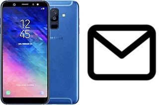 Set up mail in Samsung Galaxy A6+ (2018)