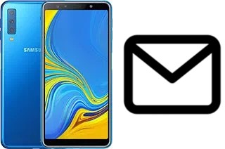 Set up mail in Samsung Galaxy A7 (2018)