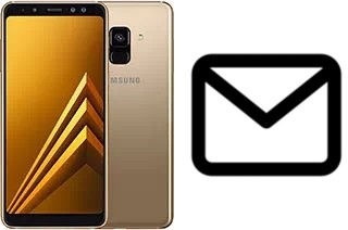 Set up mail in Samsung Galaxy A8 (2018)