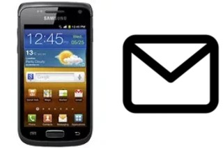 Set up mail in Samsung Galaxy W I8150