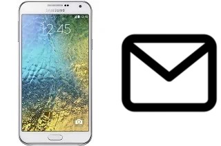 Set up mail in Samsung Galaxy E7