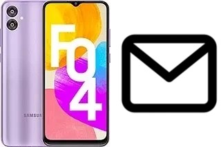 Set up mail in Samsung Galaxy F04