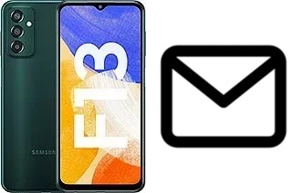 Set up mail in Samsung Galaxy F13