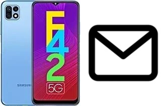 Set up mail in Samsung Galaxy F42 5G