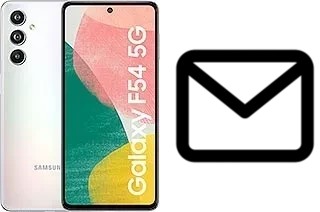 Set up mail in Samsung Galaxy F54