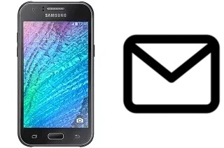 Set up mail in Samsung Galaxy J1