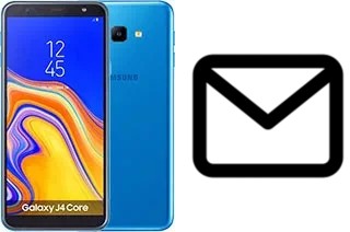 Set up mail in Samsung Galaxy J4 Core