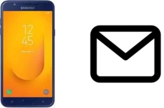 Set up mail in Samsung Galaxy J7 Duo (2018)