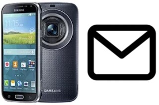 Set up mail in Samsung Galaxy K zoom