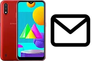 Set up mail in Samsung Galaxy M01