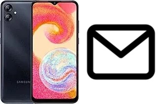 Set up mail in Samsung Galaxy M04