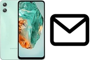 Set up mail in Samsung Galaxy M05